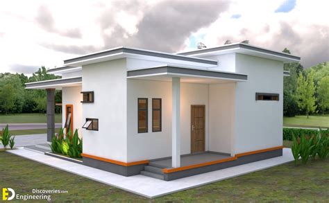 Modern House Plans With Bedrooms Flat Roof Engineering