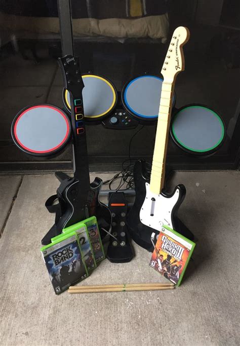 Xbox 360 Rock Band Bundle For Sale In Scottsdale Az Offerup