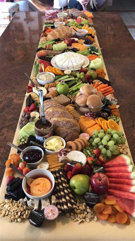 Wash all fresh fruits and vegetables and cut into small serving sizes. Platter - #grazingboard in 2020 | Charcuterie and cheese ...