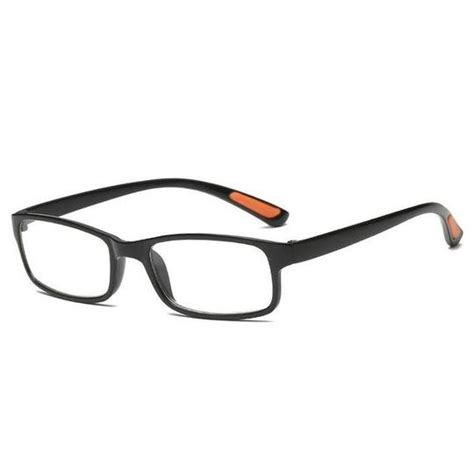 TR90 Full Frame Myopia Glasses Classcal Black Nearsighted Glasses Clea ...