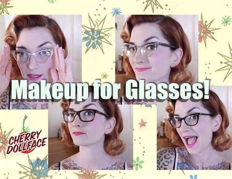Want My Tips For Doing Pinup Makeup If You Wear Glasses Video Is