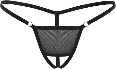 Choomomo Mens Sheer Mesh Low Rise Front G String At The Price Open