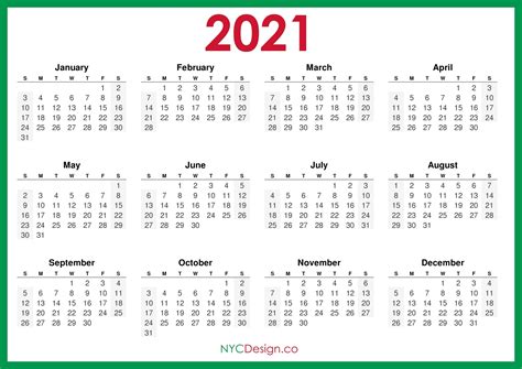 Pick Monday To Sunday Calendar 2021 Best Calendar Example