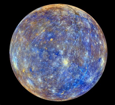 A Close Up Image Of Mercury Rspace