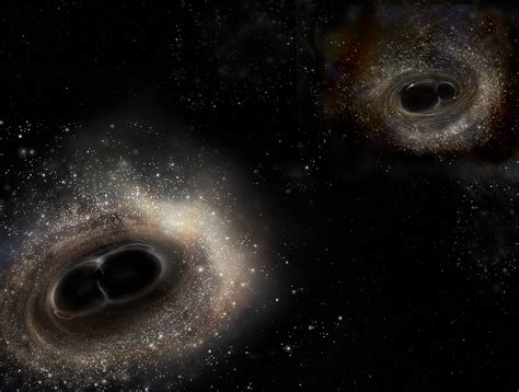 What Happens When Black Holes Collide Universe Today