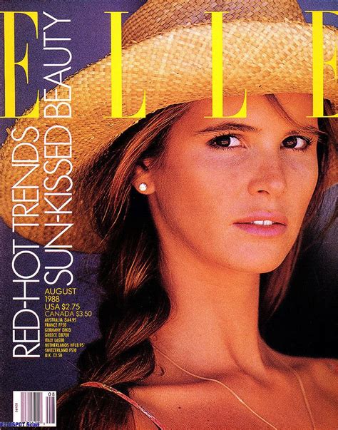 Elle Macpherson Elle Us Aug 1988 By Gilles Bensimon Elle Macpherson Elle Magazine Fashion