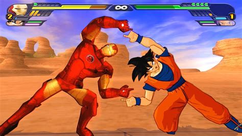 Ironman And Goku Fusion Iron Goku Vs Thanos Dbz Tenkaichi 3 Mod