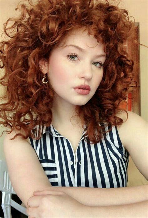 Pin By Fanie Fourie On Hair In Red Curly Hair Curly Ginger Hair