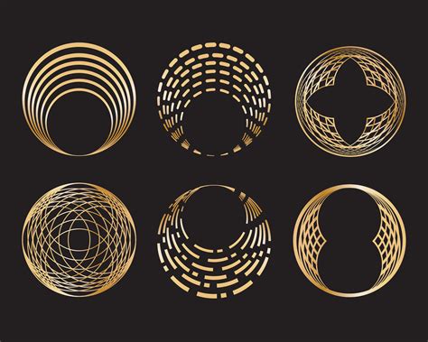 Simple Geometric Designs Circle