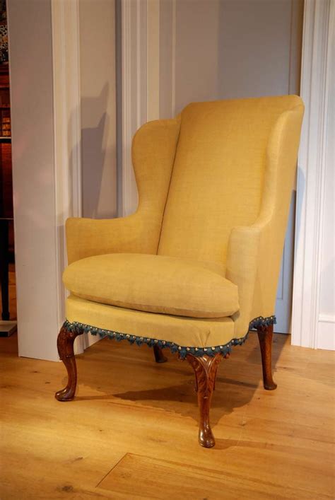 A Fine George I Carved Walnut Wing Chair Circa 1725 At 1stdibs