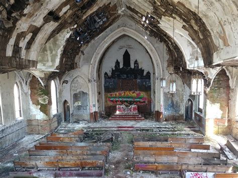 A 118 Year Old Church Near Pittsburgh Pa The Building Was Abandoned