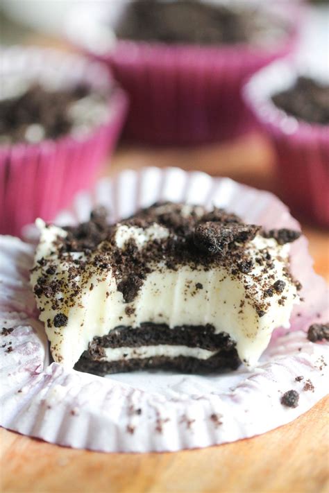 No Bake Mini Oreo Cheesecakes | Recipe | Oreo cheesecake recipes, Mini oreo cheesecakes, Oreo 
