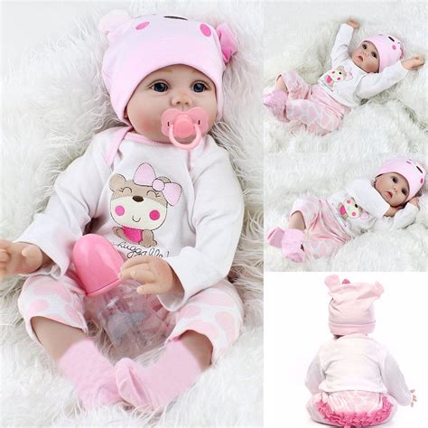 Cute 20 Reborn Baby Dolls Weighted Body Realistic Look With Blanket