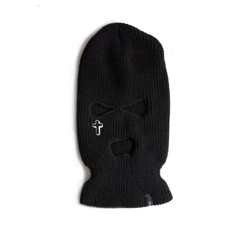 Ski Mask W Embroidered Cross Etsy Ropa Disfraces Mascaras