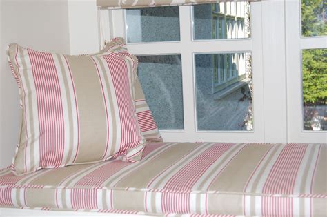 Diana Murray Interiors Window Seat Cushion In Vanessa Arbuthnott Fabric