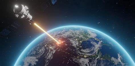 Satellite Blowing Up Planet Earth 3d Model Cgtrader