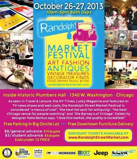 The Randolph Street Market Festival In Chicago Factio Magazinefactio