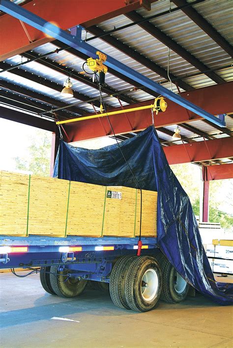 Flatbed Operations Overhead Tarping Carbis Solutions Overhead Tarping