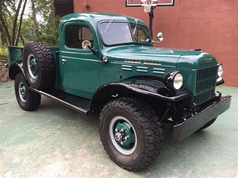 If You Want Leather And Luxury Maybe This 1947 Dodge Power Wagon Isnt