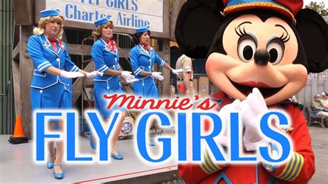 Minnies Fly Girls Charter Airline Live Show Feat Minnie Mouse Youtube
