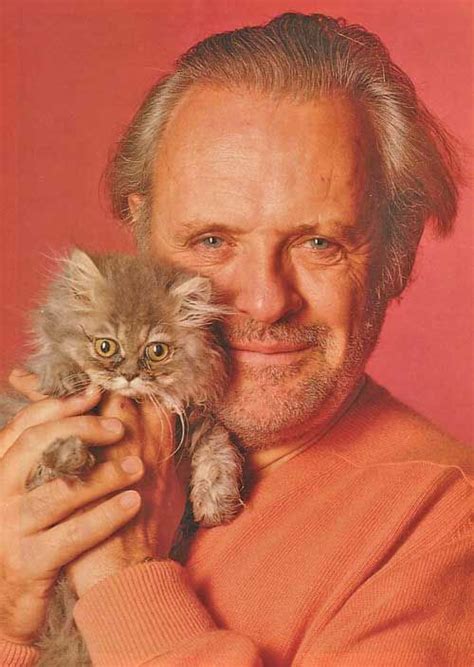 Anthony Hopkins Cat People Cats Celebrities With Cats