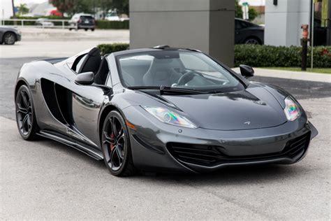 Is it better to lease or buy a car? Used 2013 McLaren MP4-12C Spider Base For Sale ($118,900 ...