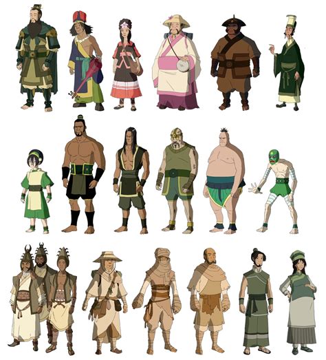 The Cultures Of Avatar The Last Airbender People Of The Earth