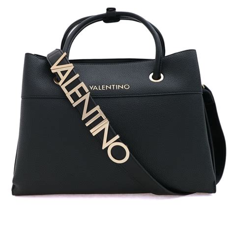 valentino bags alexia black tote bag womens from pilot uk