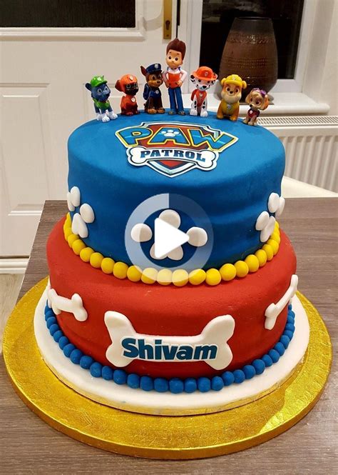I use modelling paste / gum paste to create my paw patrol figure, you could also use fondant with tylose p. 90+ Paw Patrol Cake Ideas to Adventure in 2020 | Paw ...