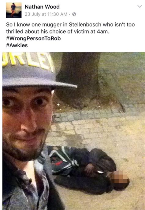 Guy Knocks Out Mugger Takes Selfie With His Body Then Puts Him In