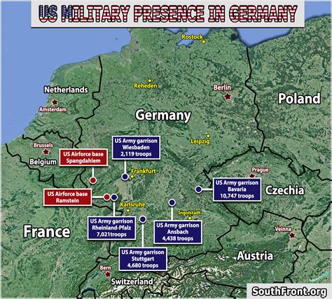 American Army Military Bases In Germany