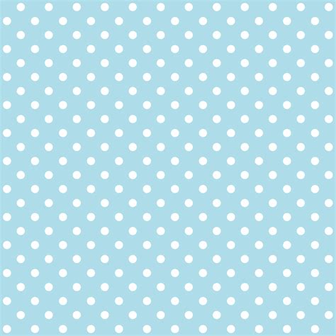 Free Digital Polka Dot Scrapbooking Paper Baby Blue
