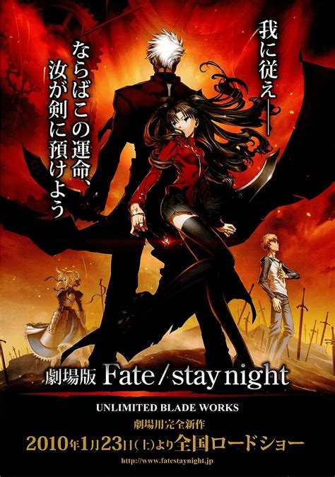 Gekijouban Fatestay Night Unlimited Blade Works 2010 Imdb