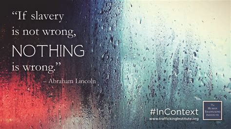 Incontext Abraham Lincoln Human Trafficking Institute