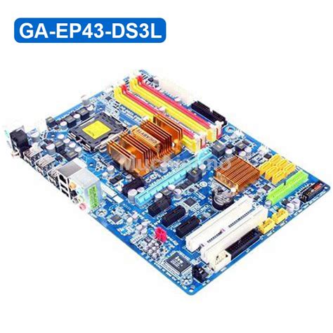 Gigabyte Ga Ep43 Ds3l Desktop Motherboard Ep43 S3l P43 Socket Lga Ddr2