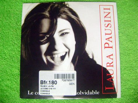 Eam Cd Single Laura Pausini Le Cose Che Vivi Inolvidable 96 S 110