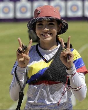 Colombian Archer Valentina Acosta So Cute