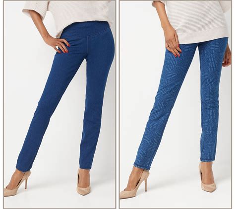 As Is Women With Control Tall Stretch Reversible Ankle Jeans