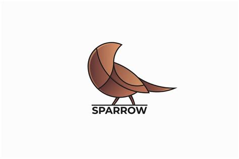 Sparrow Logo Design 758297 Logos Design Bundles