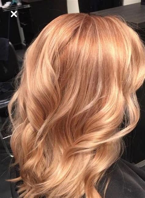 Blonde Hair With Red Tint Fashion Style