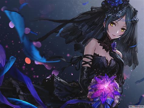 anime fantasy girl 4k wallpaper download