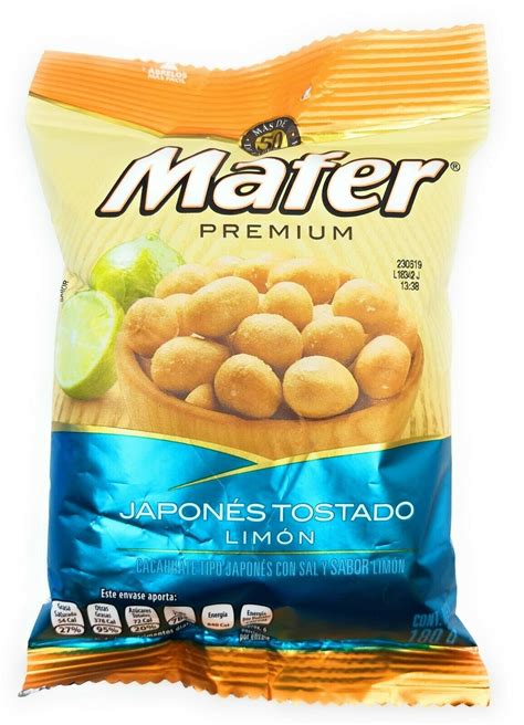 Mafer Mexican Peanuts Japones Tostado Limon 180g Pack Of 4 Other