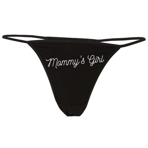Mommys Girl Thong Lesbian Panties Bdsm T Bdsm Gear Etsy