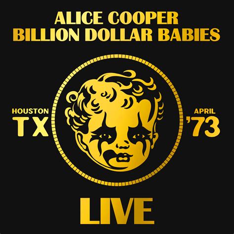 Get Alice Cooper's Billion Dollar Babies LIVE on vinyl for Black Friday