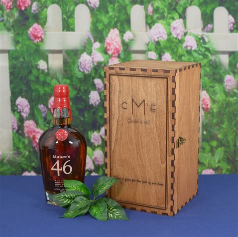 Wood Liquor T Box For A Single 750 Ml Bottle Personalized Etsy