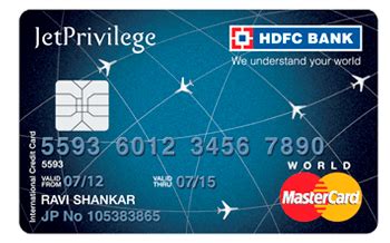 Hdfc jet privilege credit card points redeem. HDFC Credit Cards | Apply | PolicyAsia.com