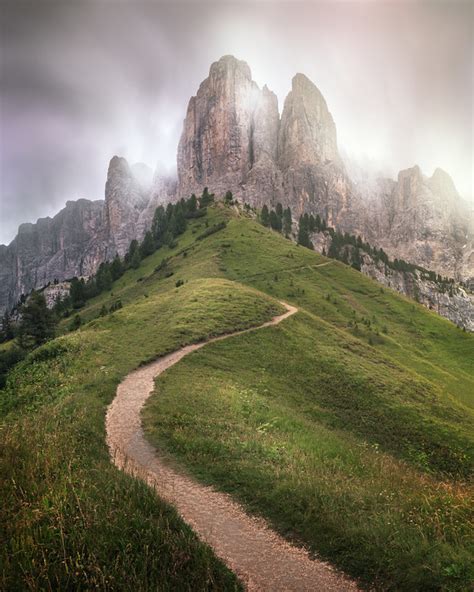 The Path To Ascension Surreal Scenery Dolomites Dream Travel