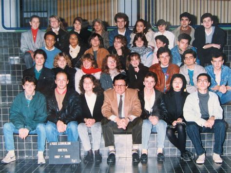 Photo De Classe Terminale B De 1988 Lycée Léon Blum Anc Lycée Du Lac