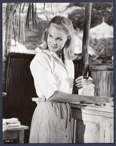 Carroll Baker Sexy Blonde Actress Mister Moses 1965 Vintage Orig Photo