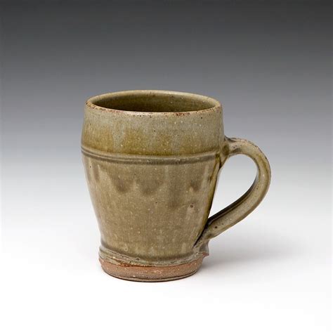 Mike Dodd Large Tulip Mug Mugs Folk Pottery Ceramic Cups